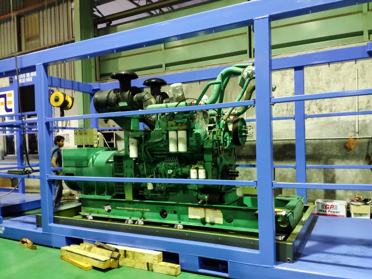 Special cage generator set